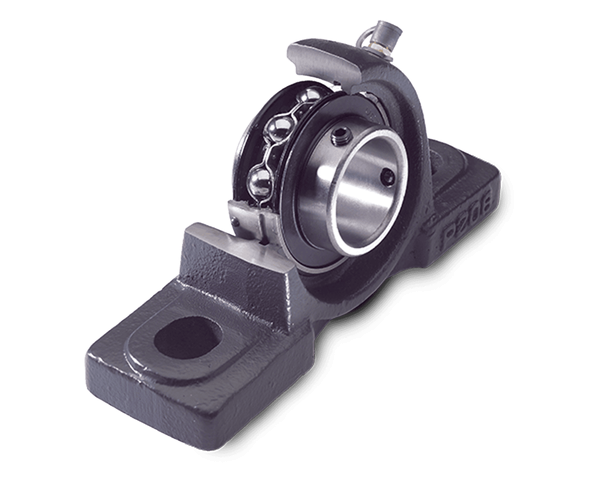 Turner Mounted Bearing Pillow Block cutaway